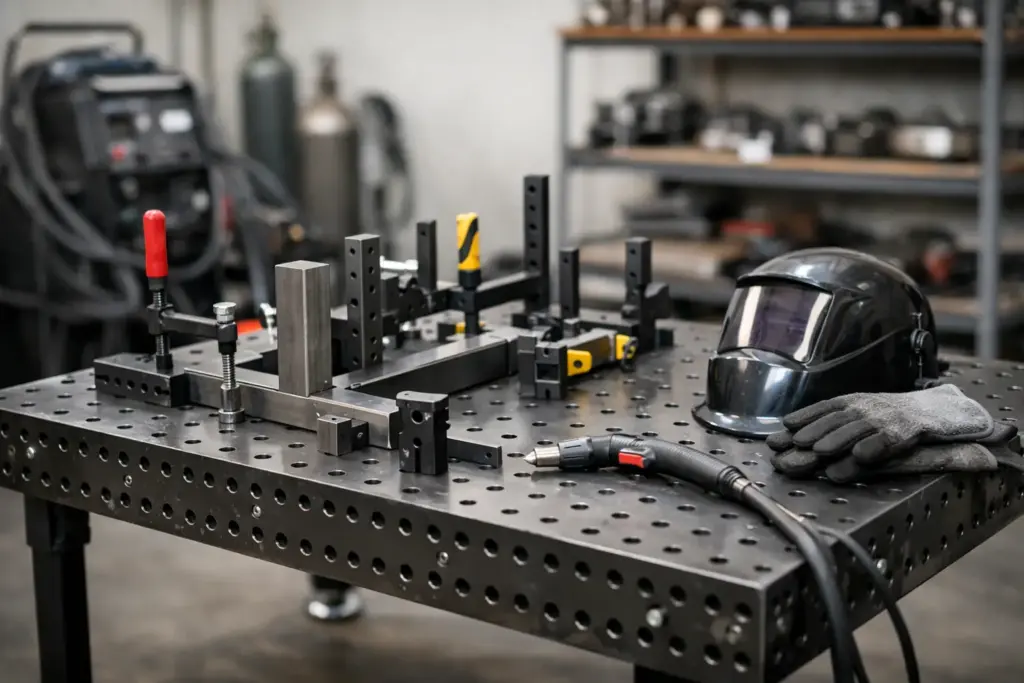 Schweißtisch modular kaufen - worauf es ankommt