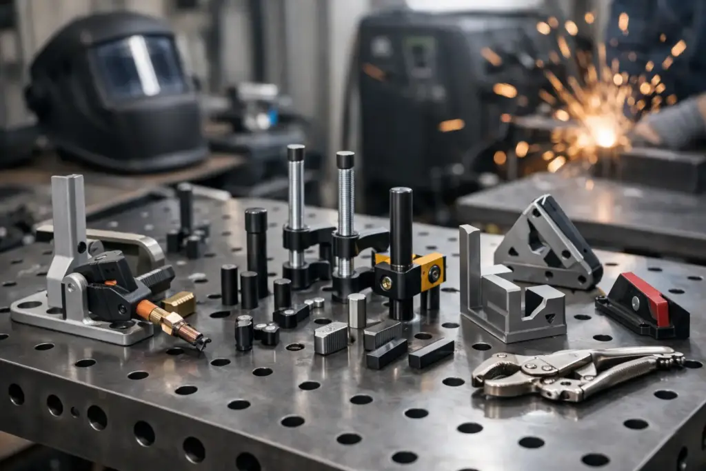 Schweißtisch Zubehör für präzise Werkstattarbeit
